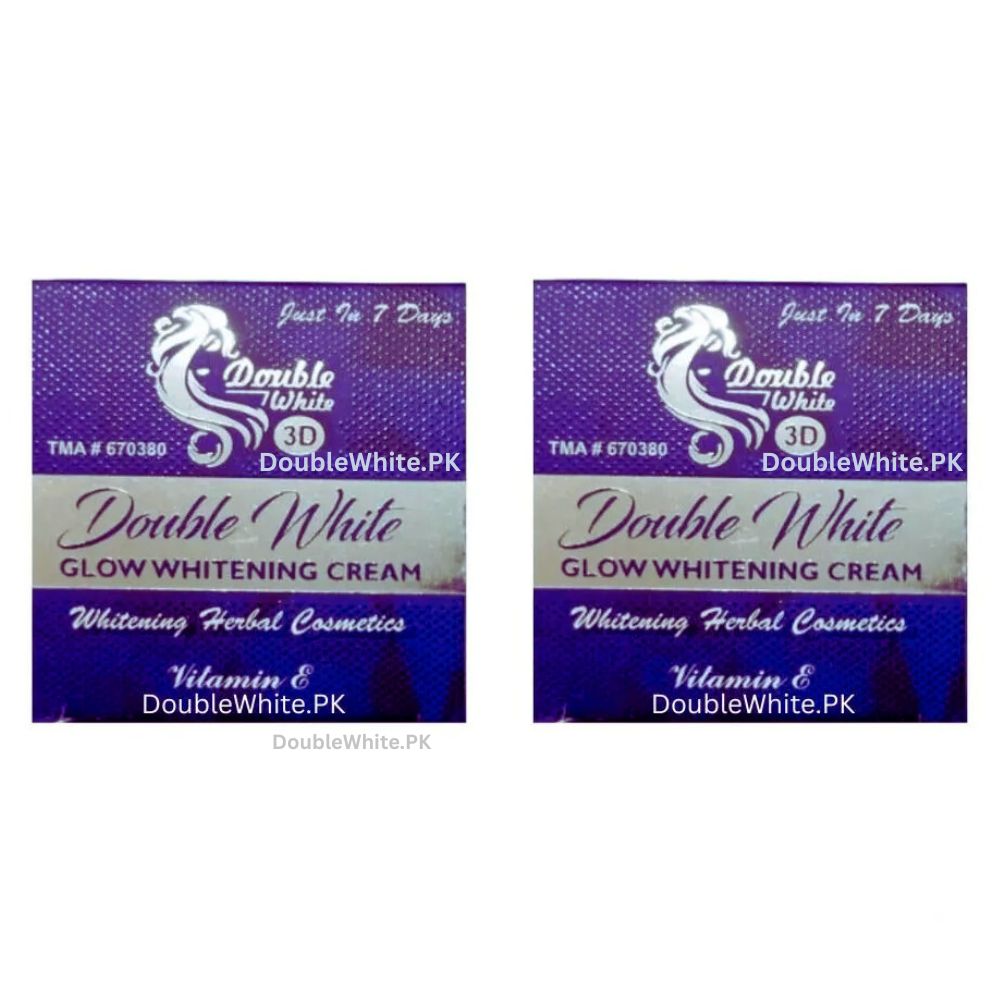 Double White Glow Whitening Cream Pack of 2 At Wholesale Price
