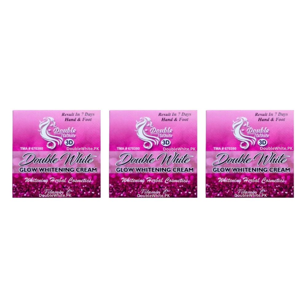 Buy Double White Hand & Foot Whitening Cream Pack of 3 in Pakistan