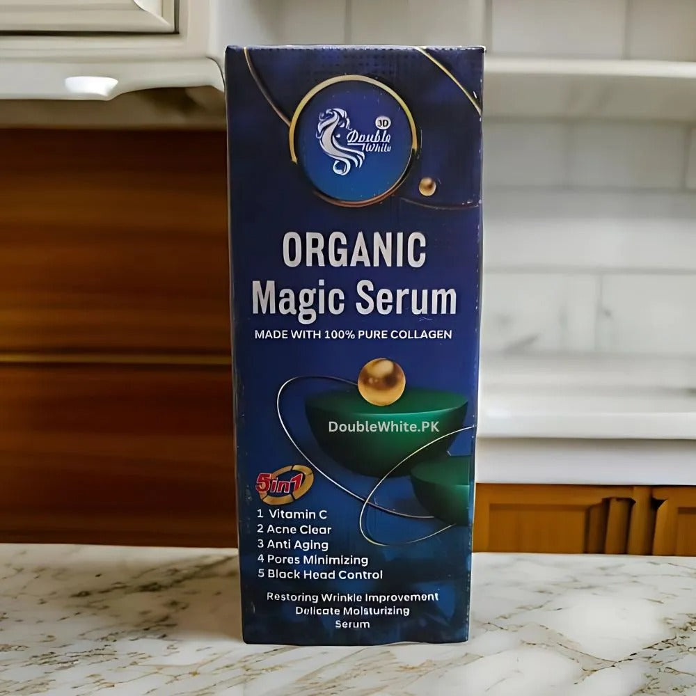 Double White Organic Magic Serum Pack