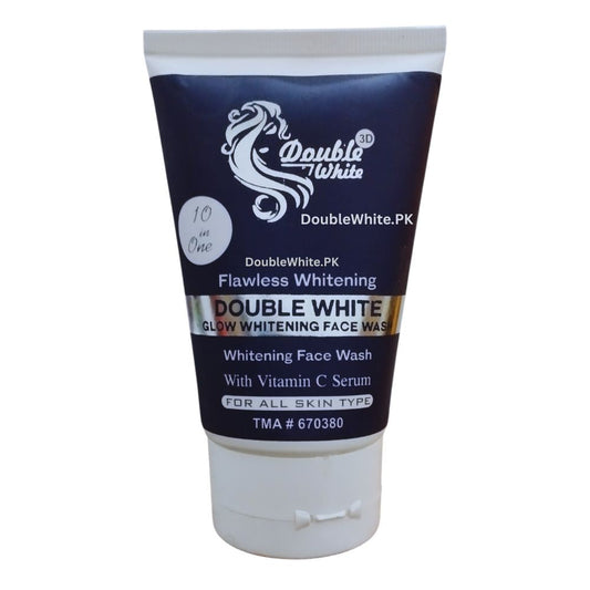 Buy Double White Whitening Face Wash 100ml in Pakistan from Official website DoubleWhite.Pk