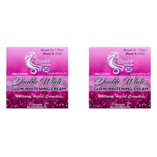 Double White Hand & Foot Whitening Cream Pack of 2 for soft and bright skin available at DoubleWhite.pk - Save with this value bundle - WhatsApp 03051683135